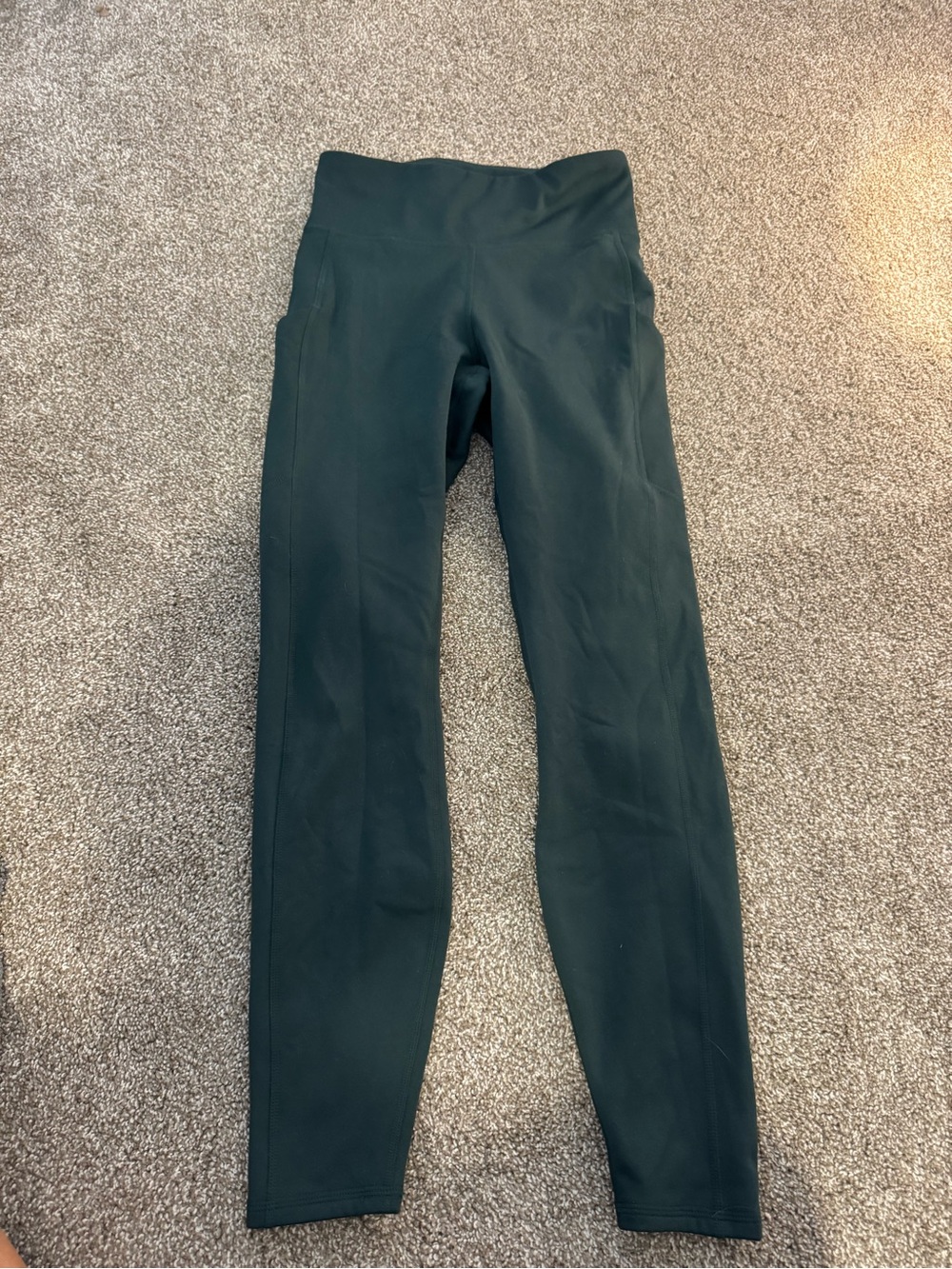 Fabletics Forest Green High-Waist Leggings